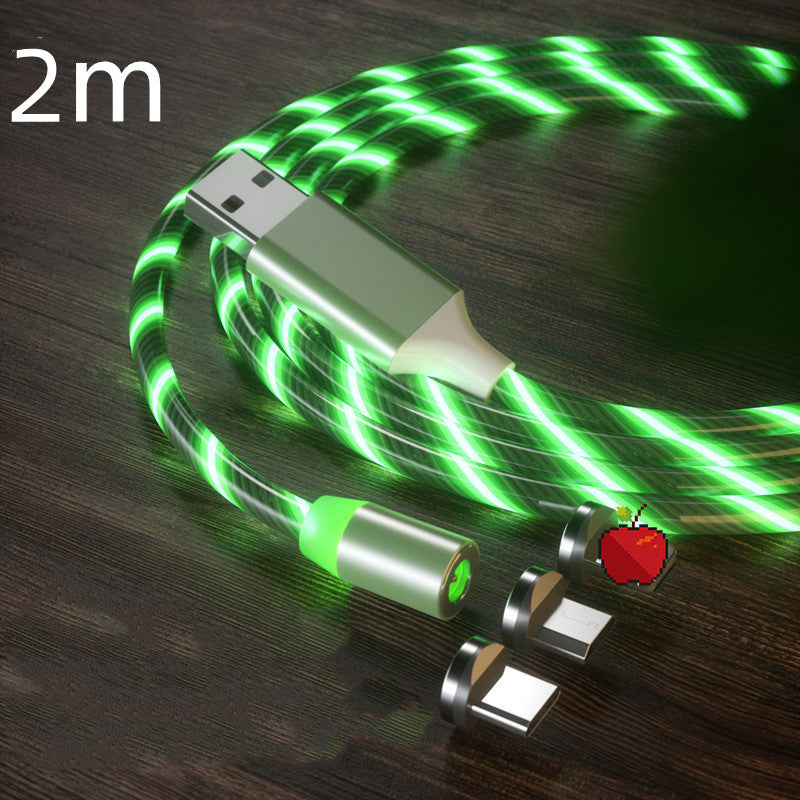LED İlluminated Magnetic Charging Cable